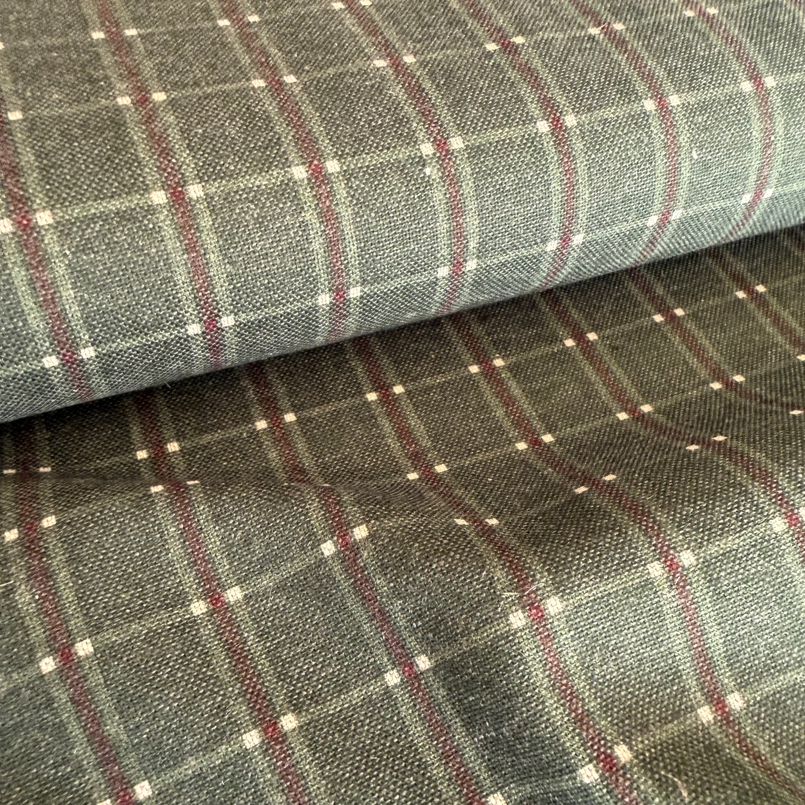 TELA NAVIDAD ALGODÓN TARTAN VERDE BOTELLA