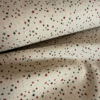 TELA NAVIDAD ALGODÓN ESTRELLITAS