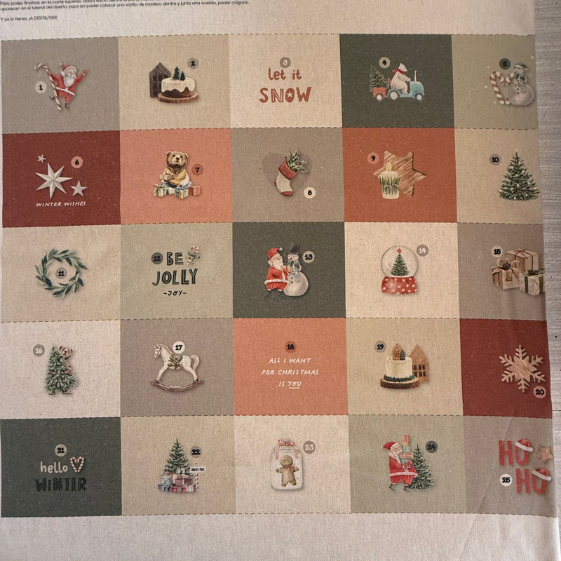 PANEL CALENDARIO ADVIENTO