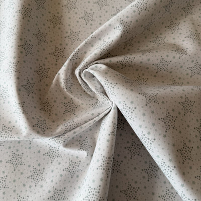 TELA POPELÍN ALGODÓN 100% ESTRELLAS OEKO-TEX GOTS