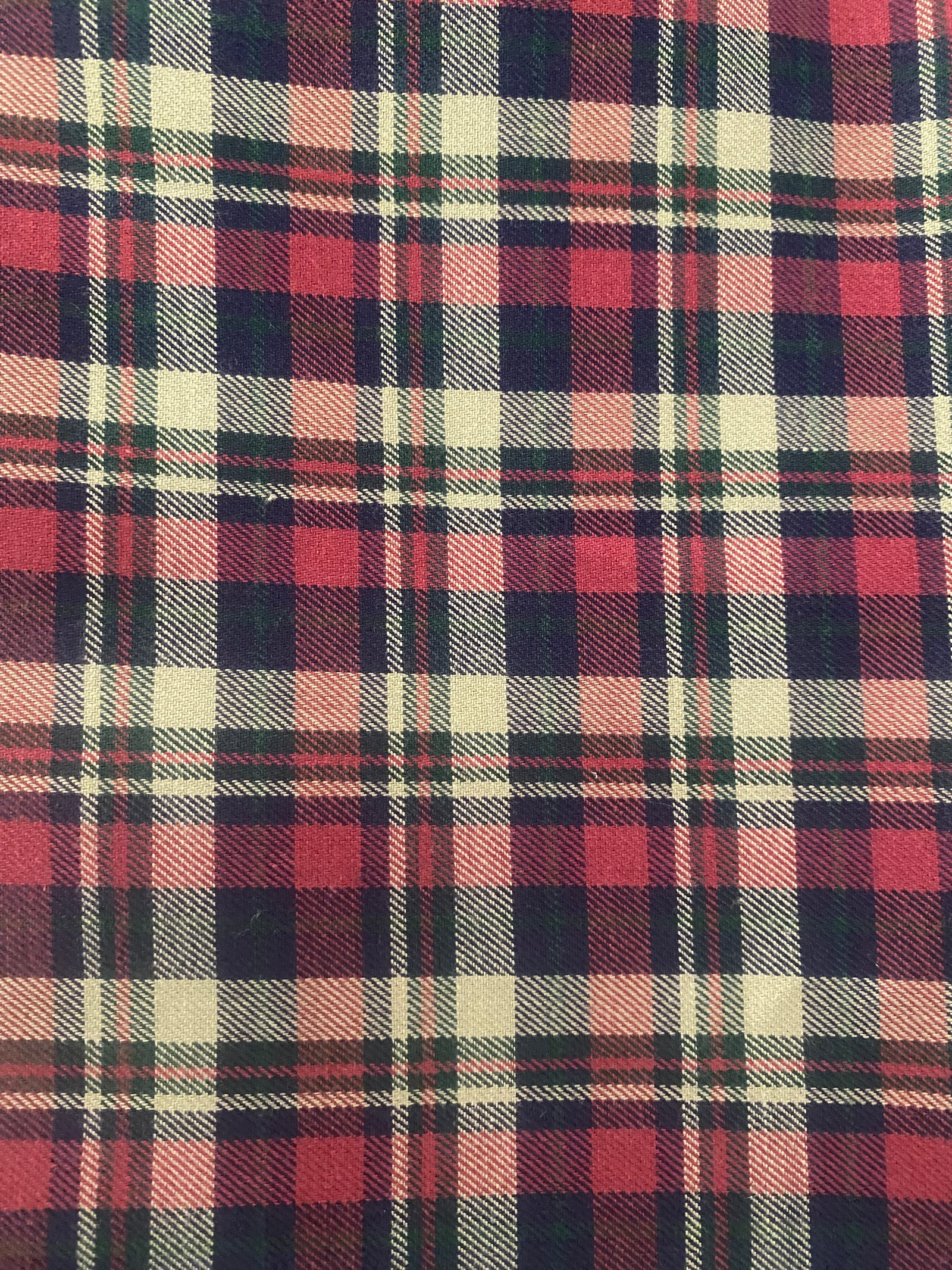 Tela viyela/viella CUADROS  TARTAN(CM) CERTIFICADO GOTS