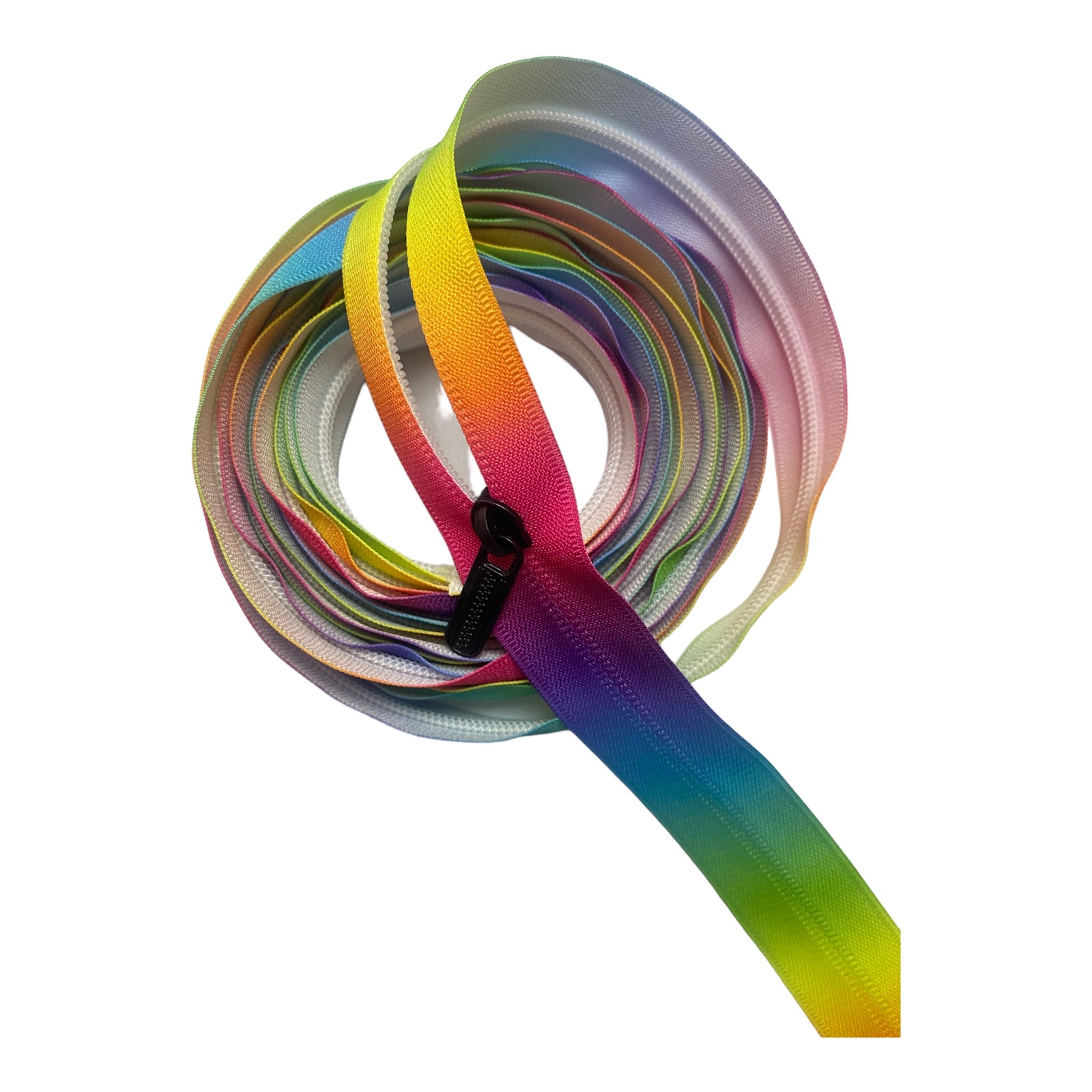 CREMALLERA CONTÍNUA DE NYLON 5MM RAINBOW ESPIRAL OCULTA