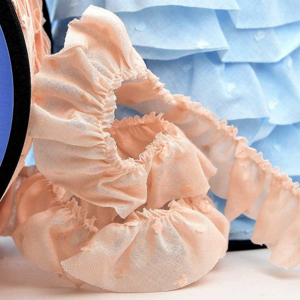 Cinta biés fruncida