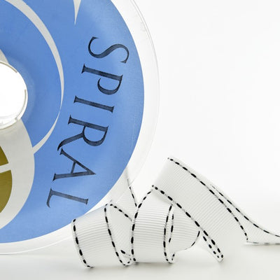 Cinta otomán con pespunte