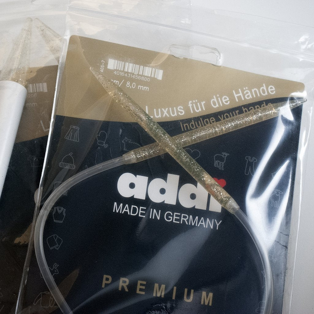 Agujas Addi circulares fijas de 60cm 405-7