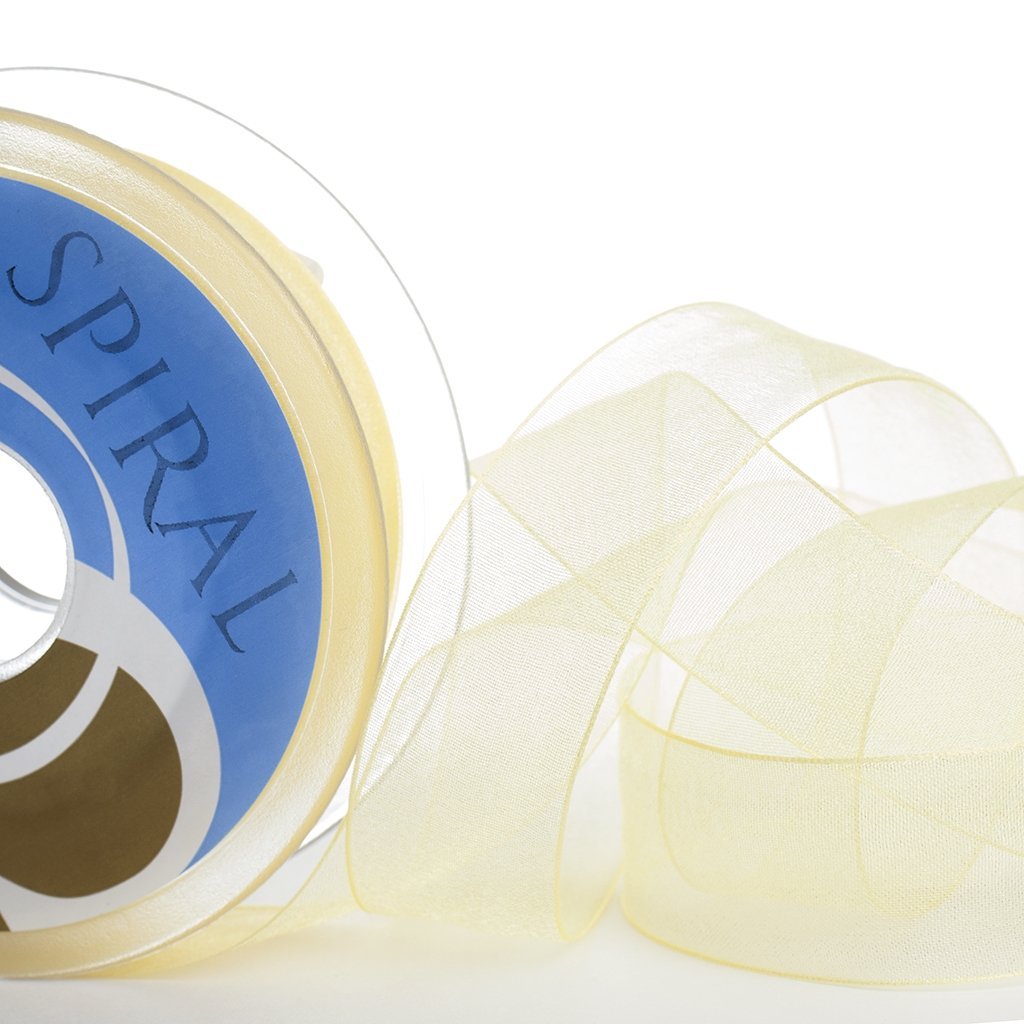 Cinta organdí ancha (38mm y 64mm)