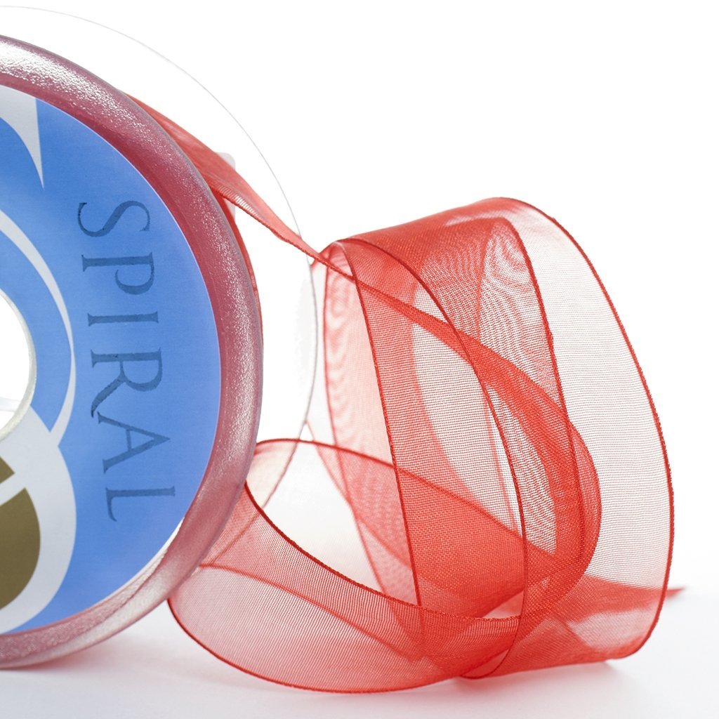 Cinta organdí ancha pieza 25 MTRS (38mm y 64mm)