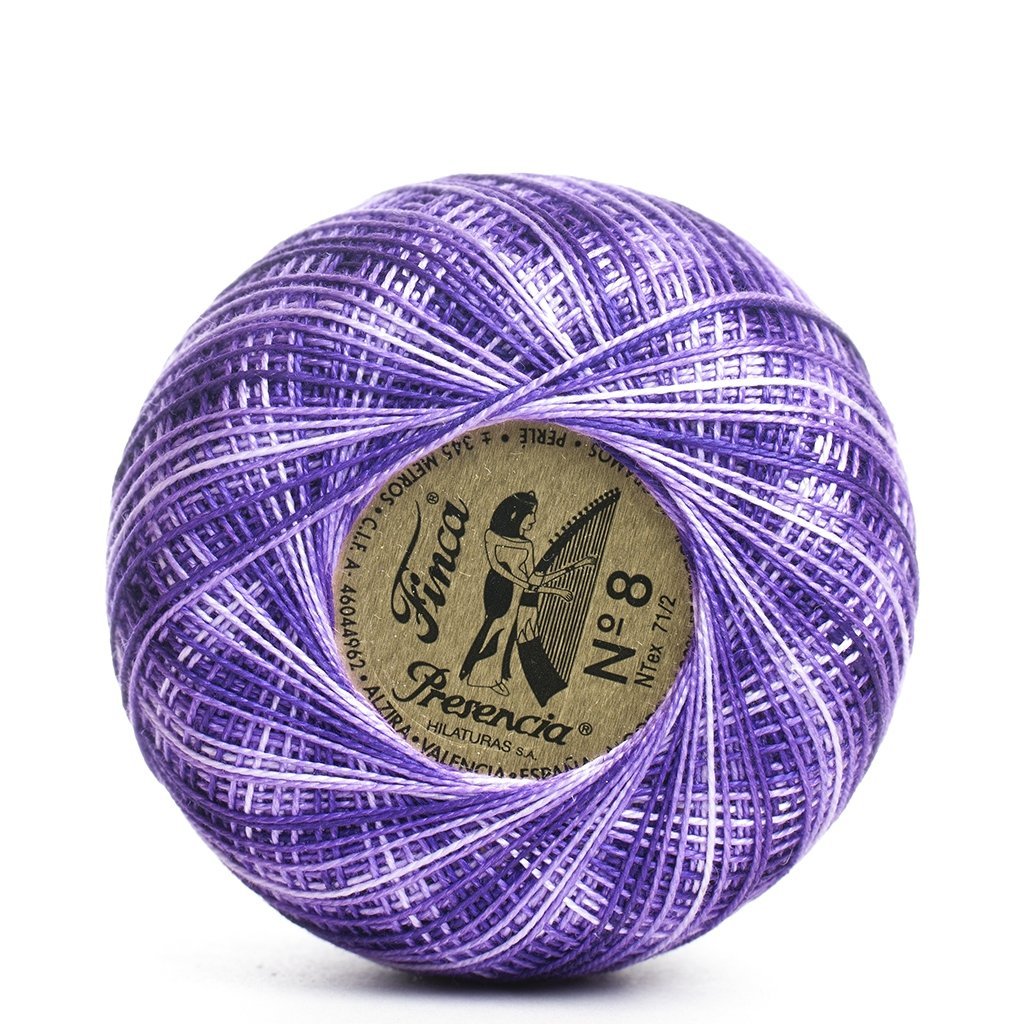 Perlé finca 100% algodón egipcio colores matizados 00825