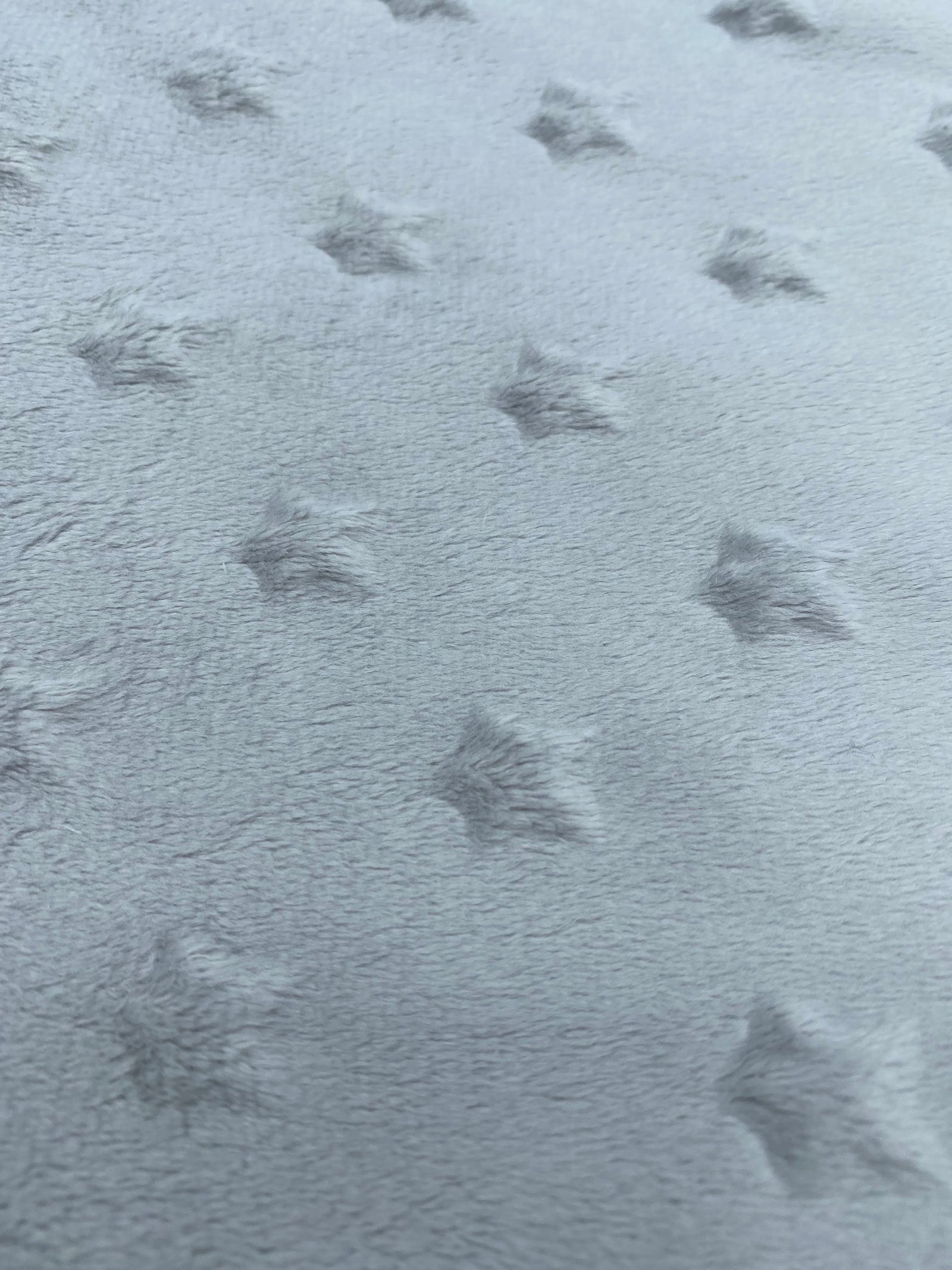 MINKY ESTRELLAS GRIS PERLA CERTIFICADO OEKO-TEX