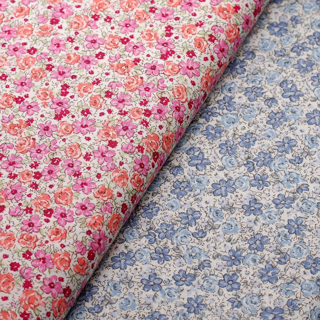 Tela estampada flores liberty