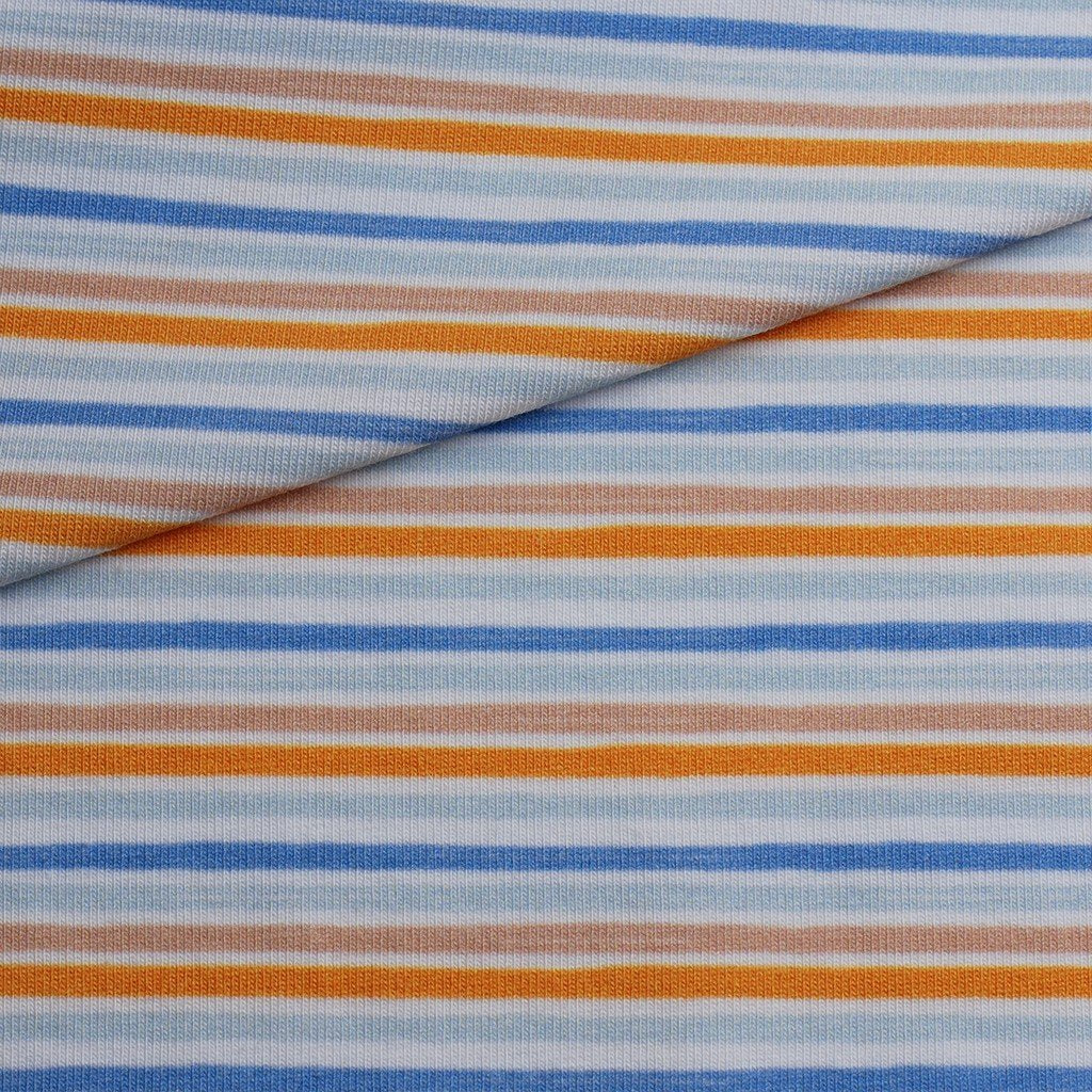 Punto estampado rayas multicolores