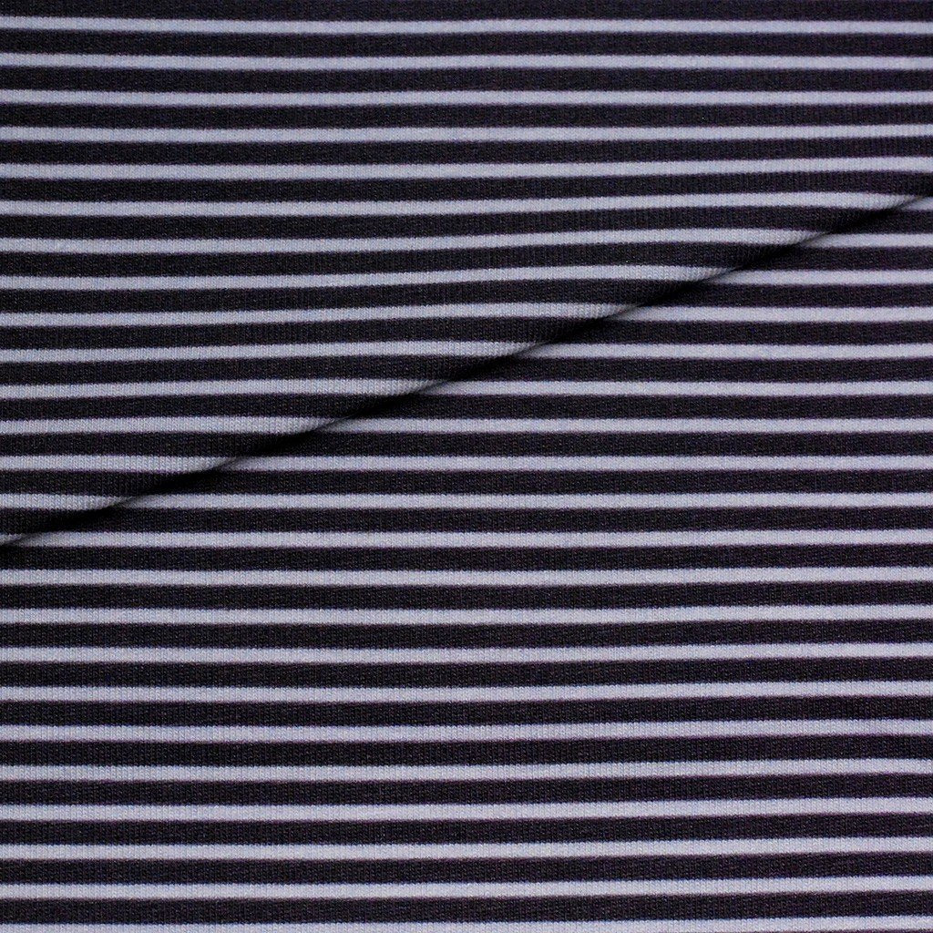 Tela punto estampado rayas básicas