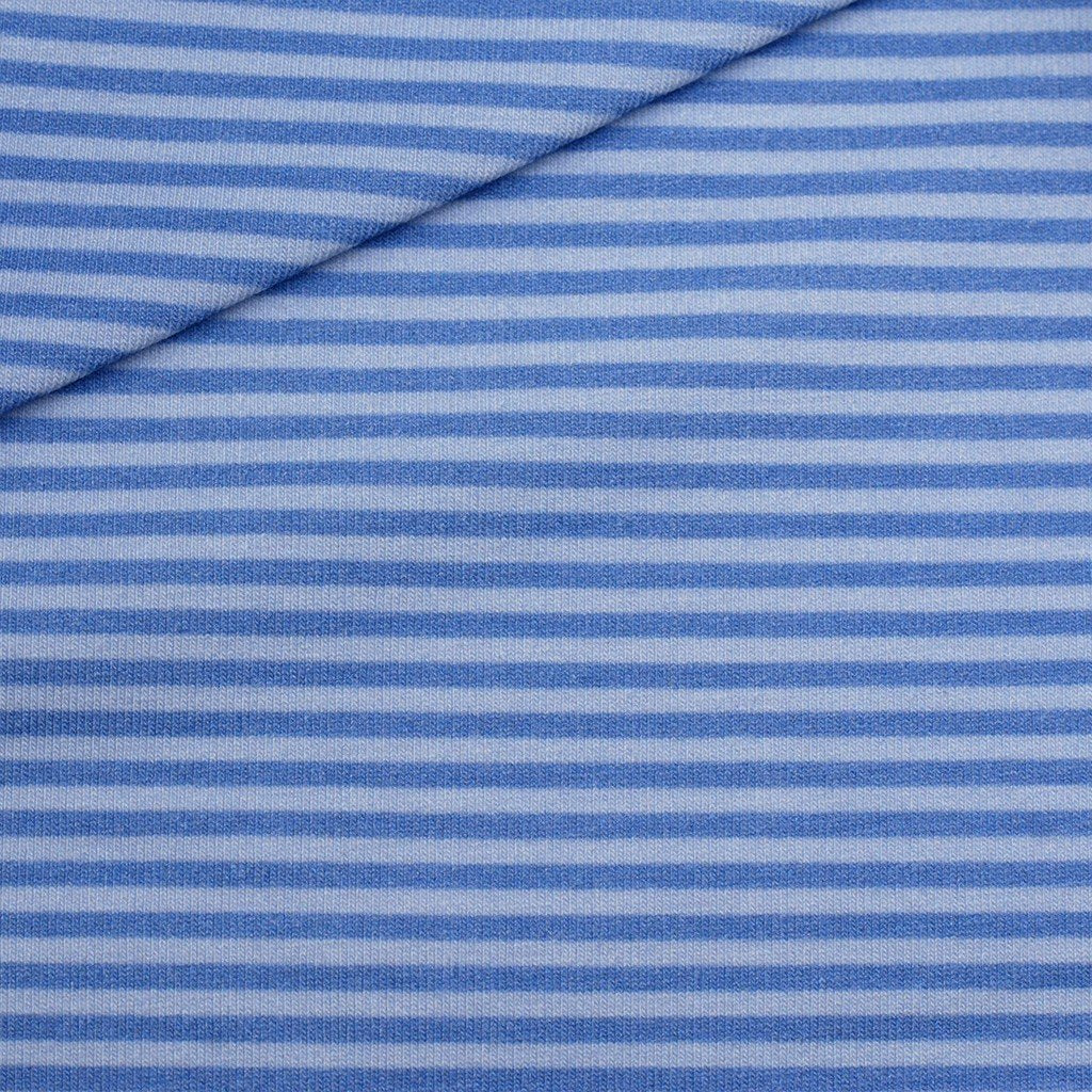 Tela punto estampado rayas básicas