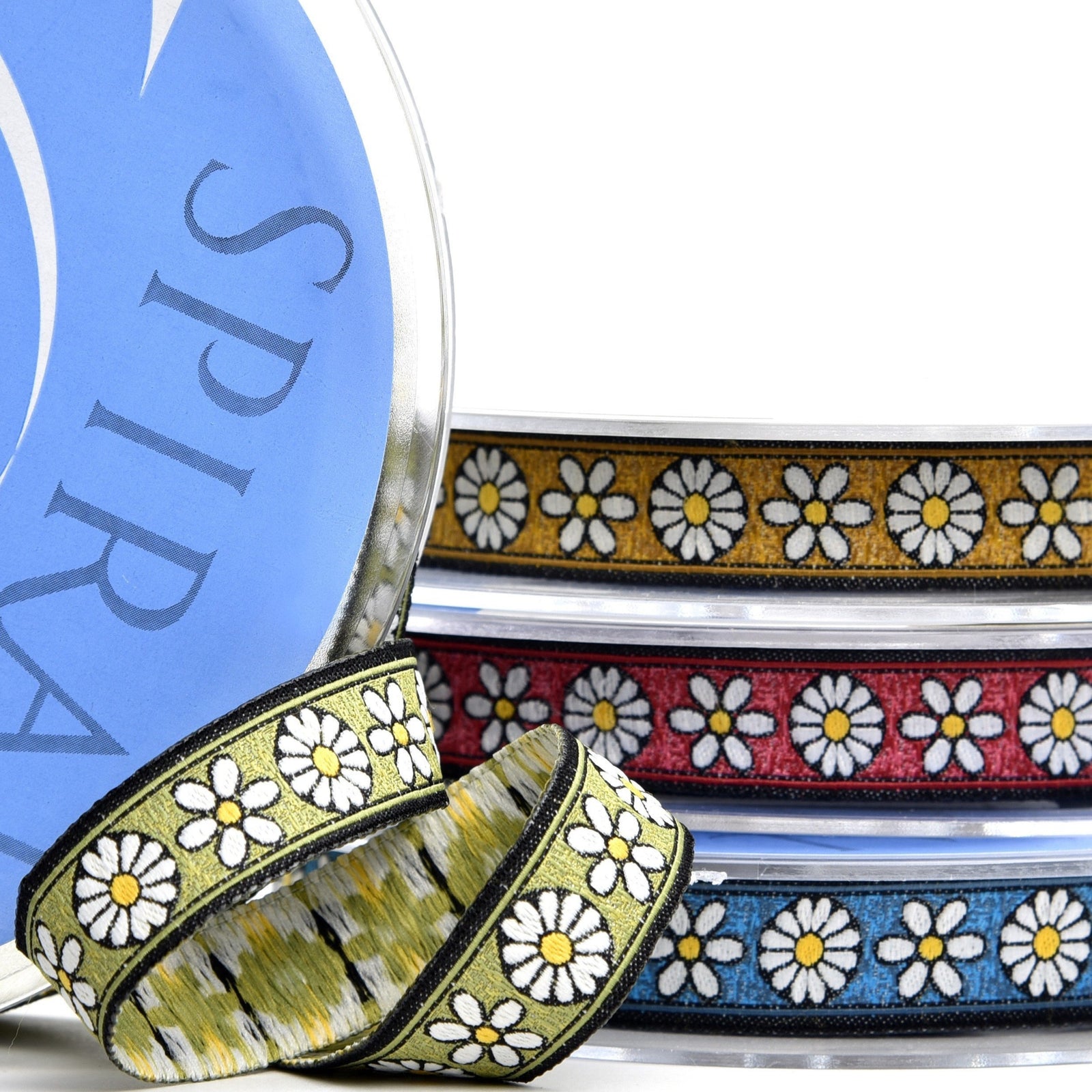 Cubrecosturas flores