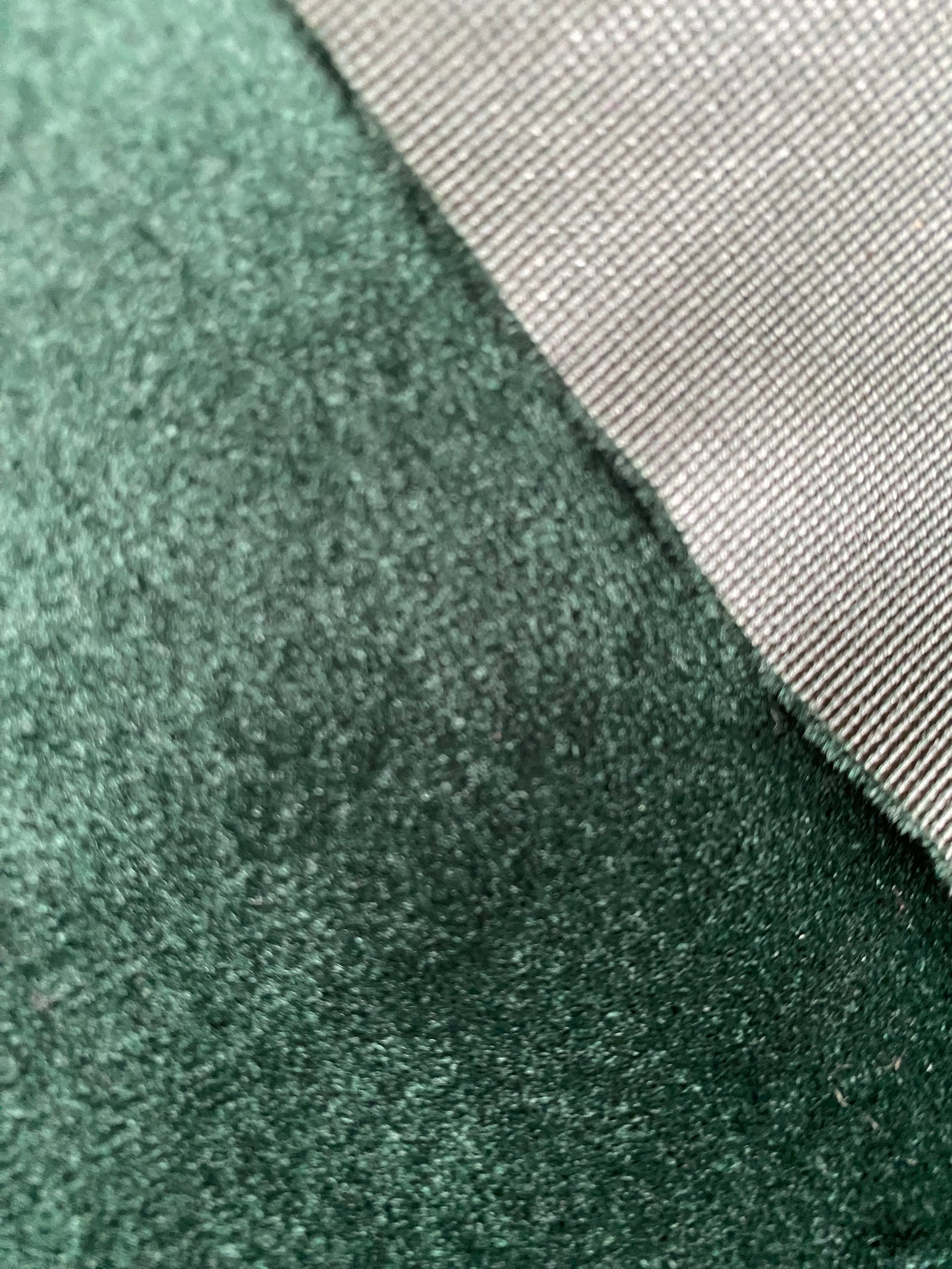 Terciopelo azul y verde