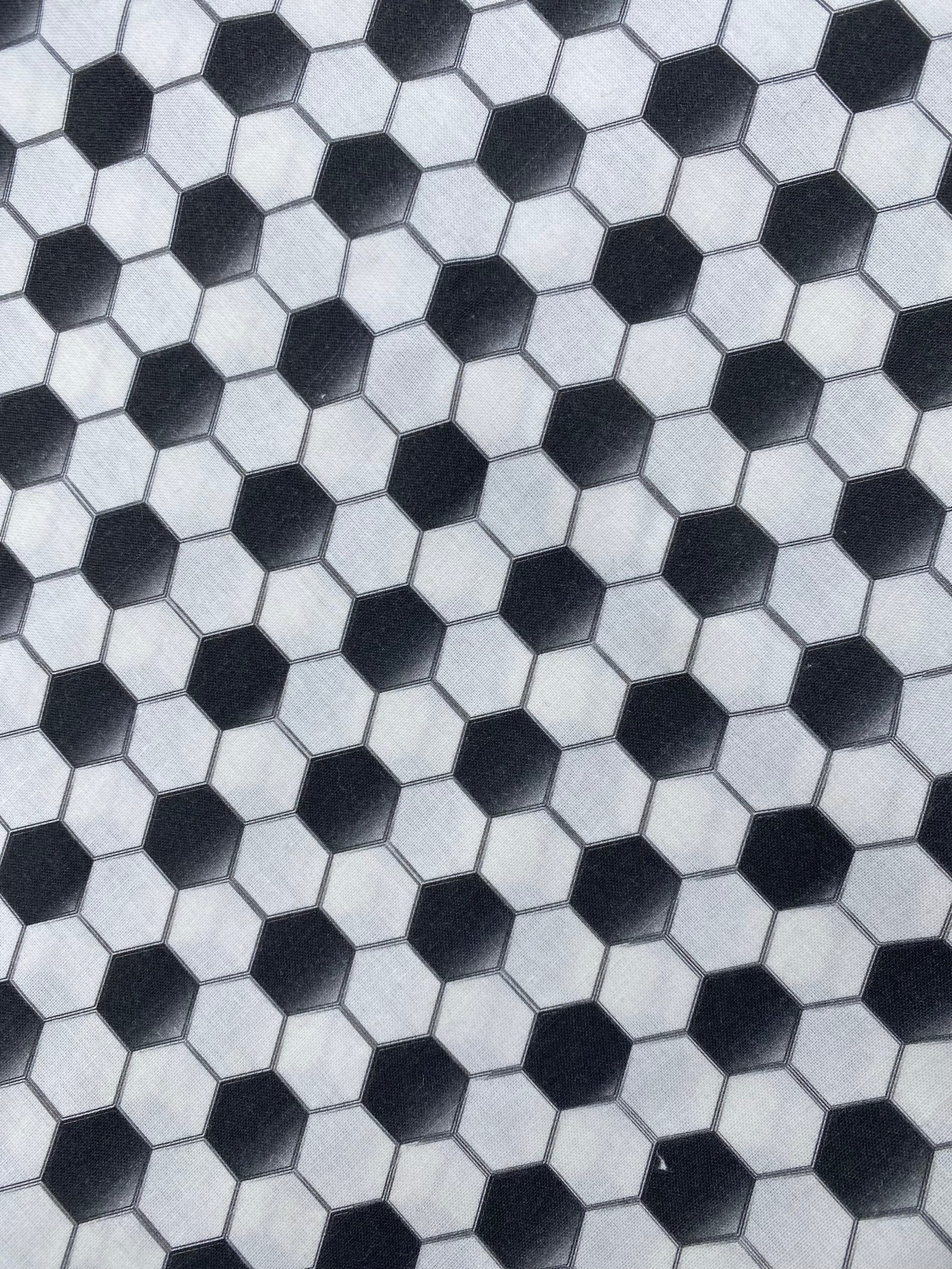 Tela popelín algodón 100% estampado Fútbol