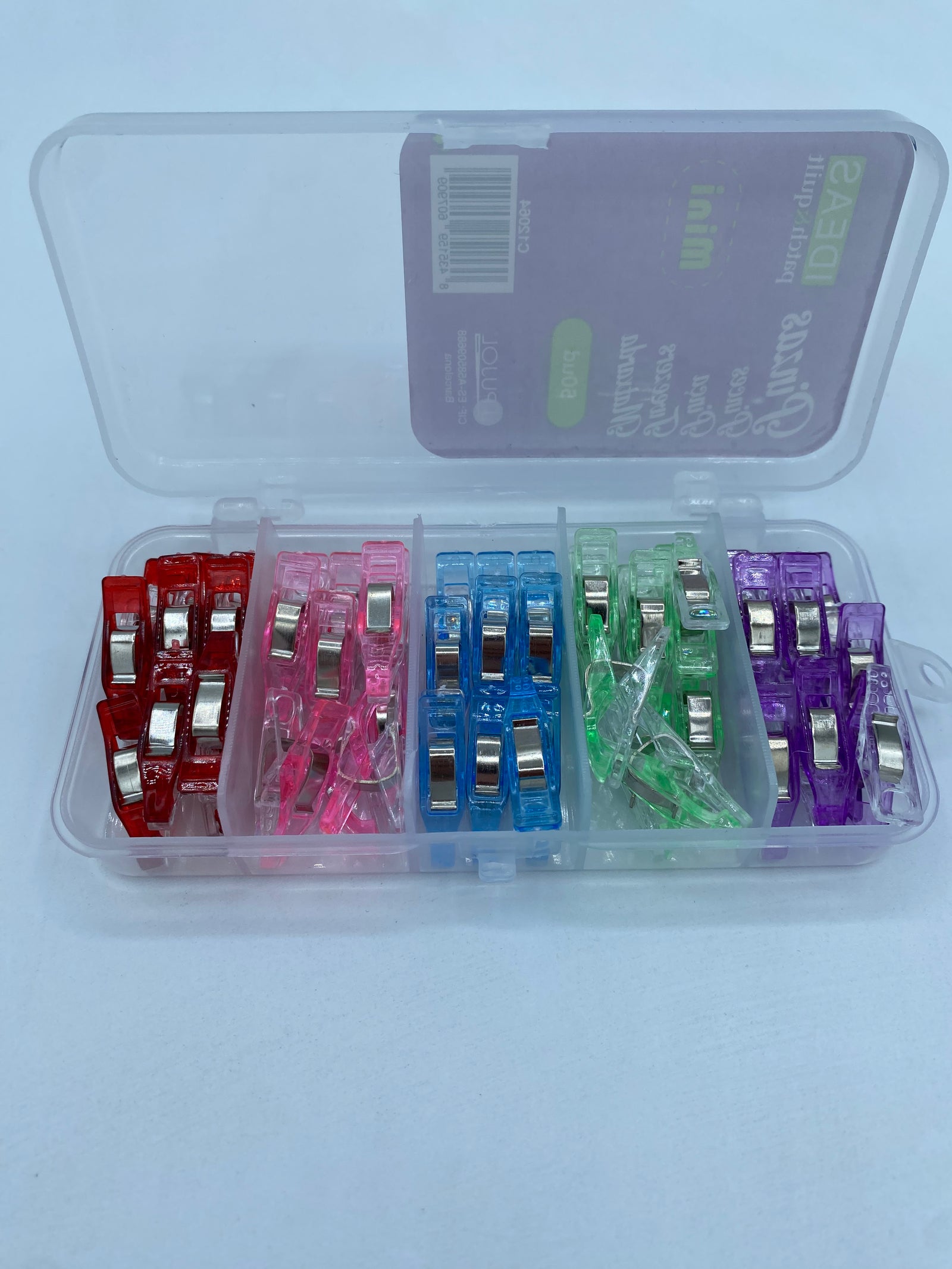 PINZAS MINI PATCHWORK 50U (IDEAS)