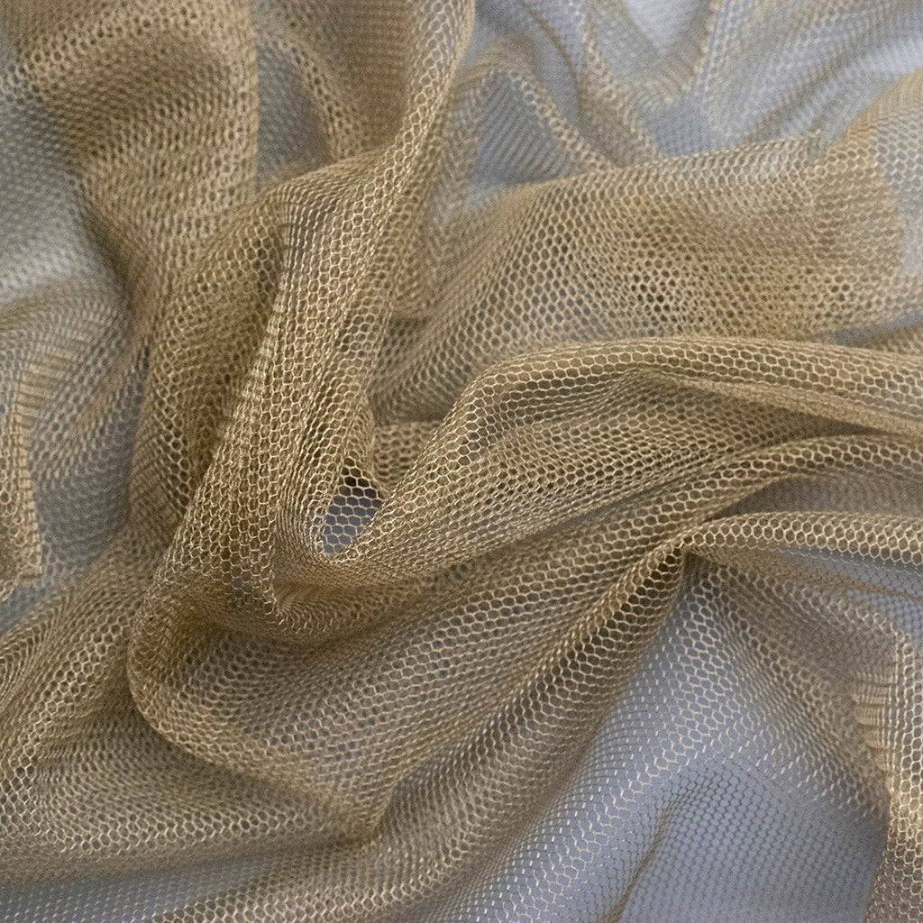 Tul liso MEDI  beige verdoso camuflaje (CM)