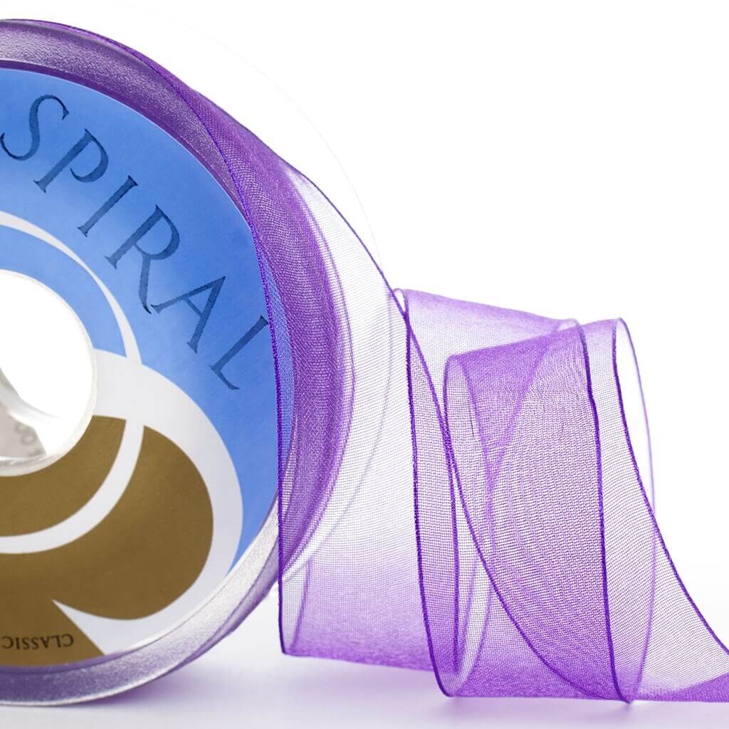 Cinta organdí ancha (38mm y 64mm)