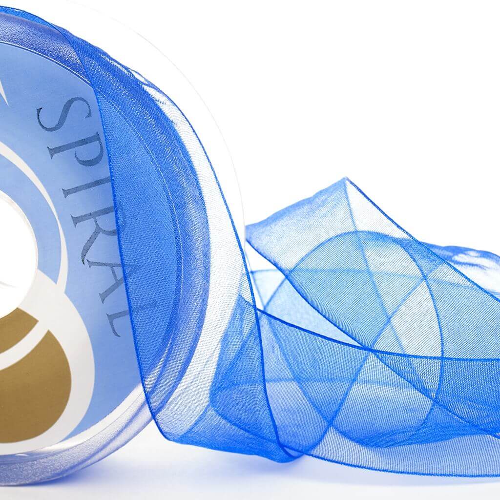 Cinta organdí ancha pieza 25 MTRS (38mm y 64mm)