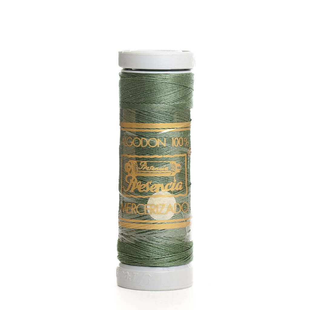 Hilo de coser 100% algodón colores (verde, ocre, marrón, beige, tostado, teja, gris, negro)