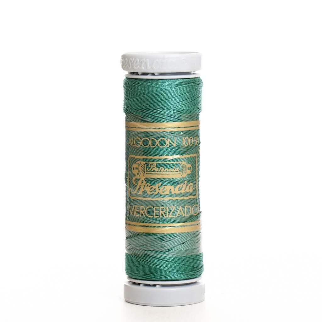 Hilo de coser 100% algodón colores (verde, ocre, marrón, beige, tostado, teja, gris, negro)