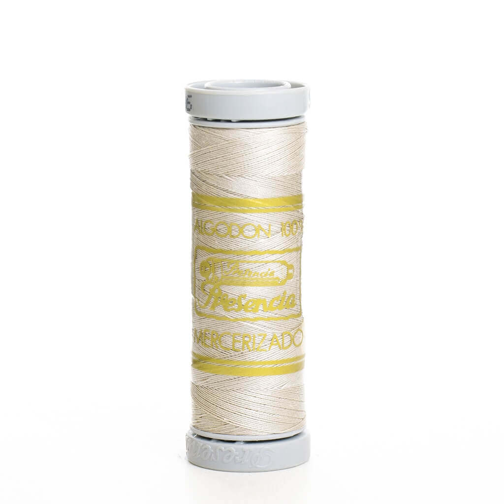 Hilo de coser 100% algodón colores (verde, ocre, marrón, beige, tostado, teja, gris, negro)