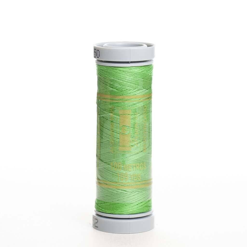 Hilo de coser 100% algodón colores (verde, ocre, marrón, beige, tostado, teja, gris, negro)