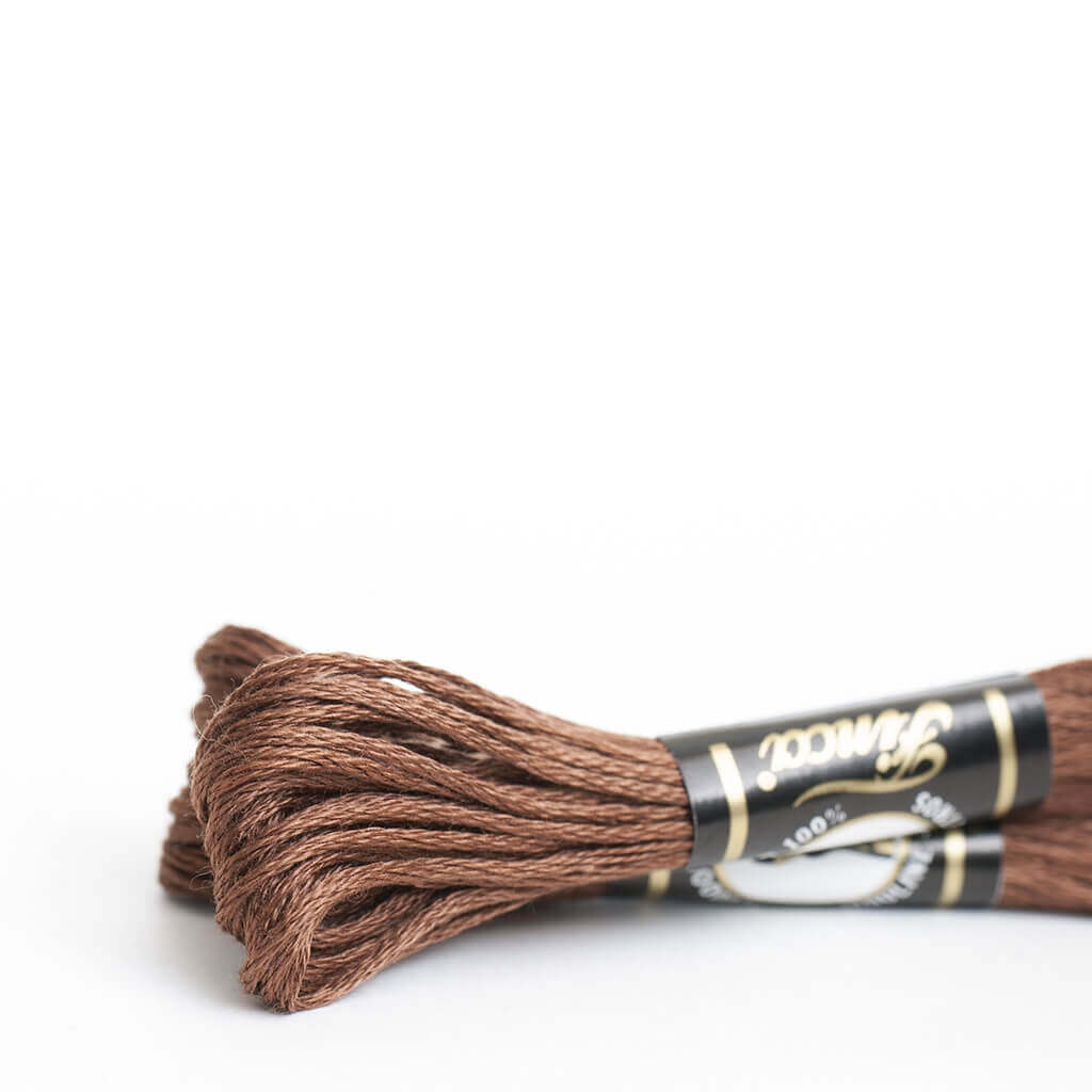 Mouliné especial Finca 100% algodón (verde, ocre, teja, marrón, gris y negro)