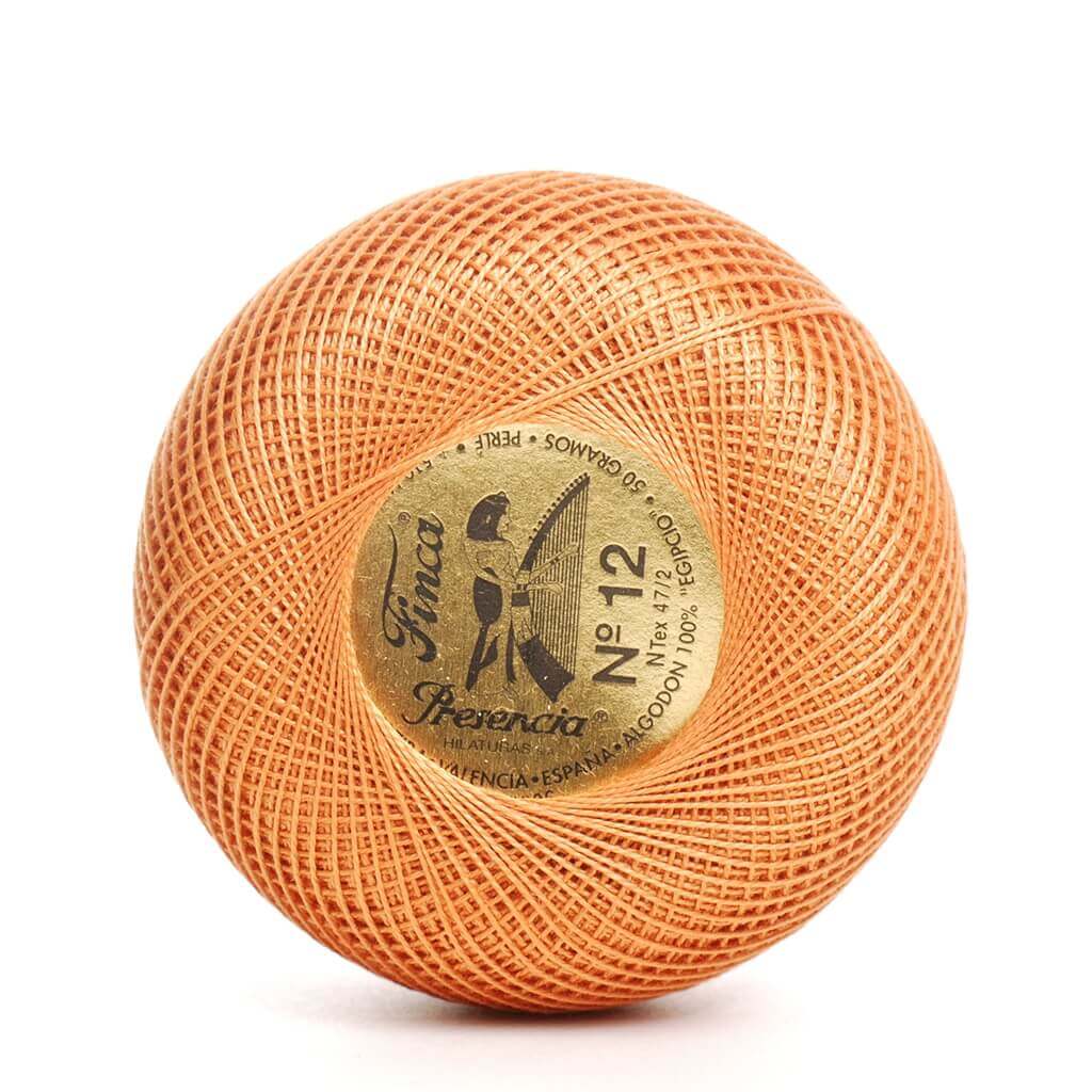 Perlé Finca 100% algodón egipcio nº8 colores cálidos