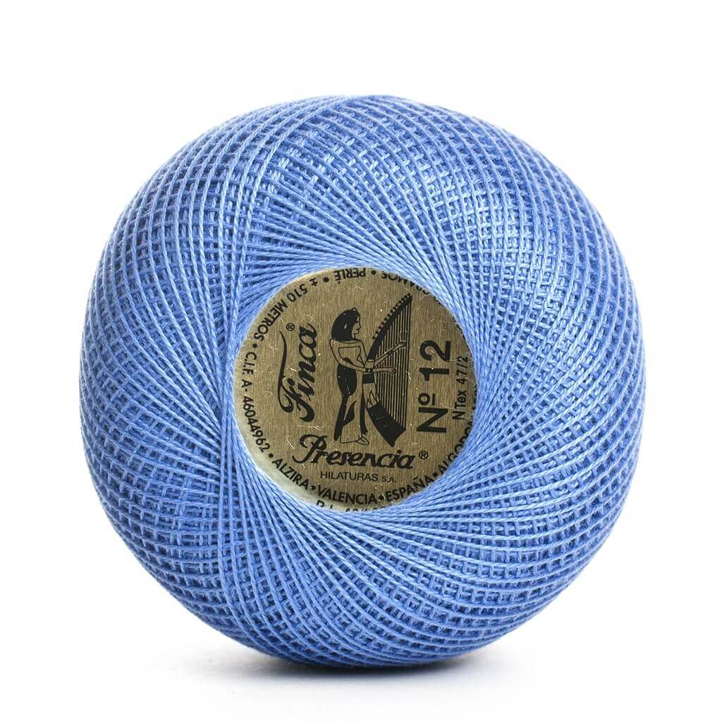 Perlé Finca 100% algodón egipcio nº12 colores fríos