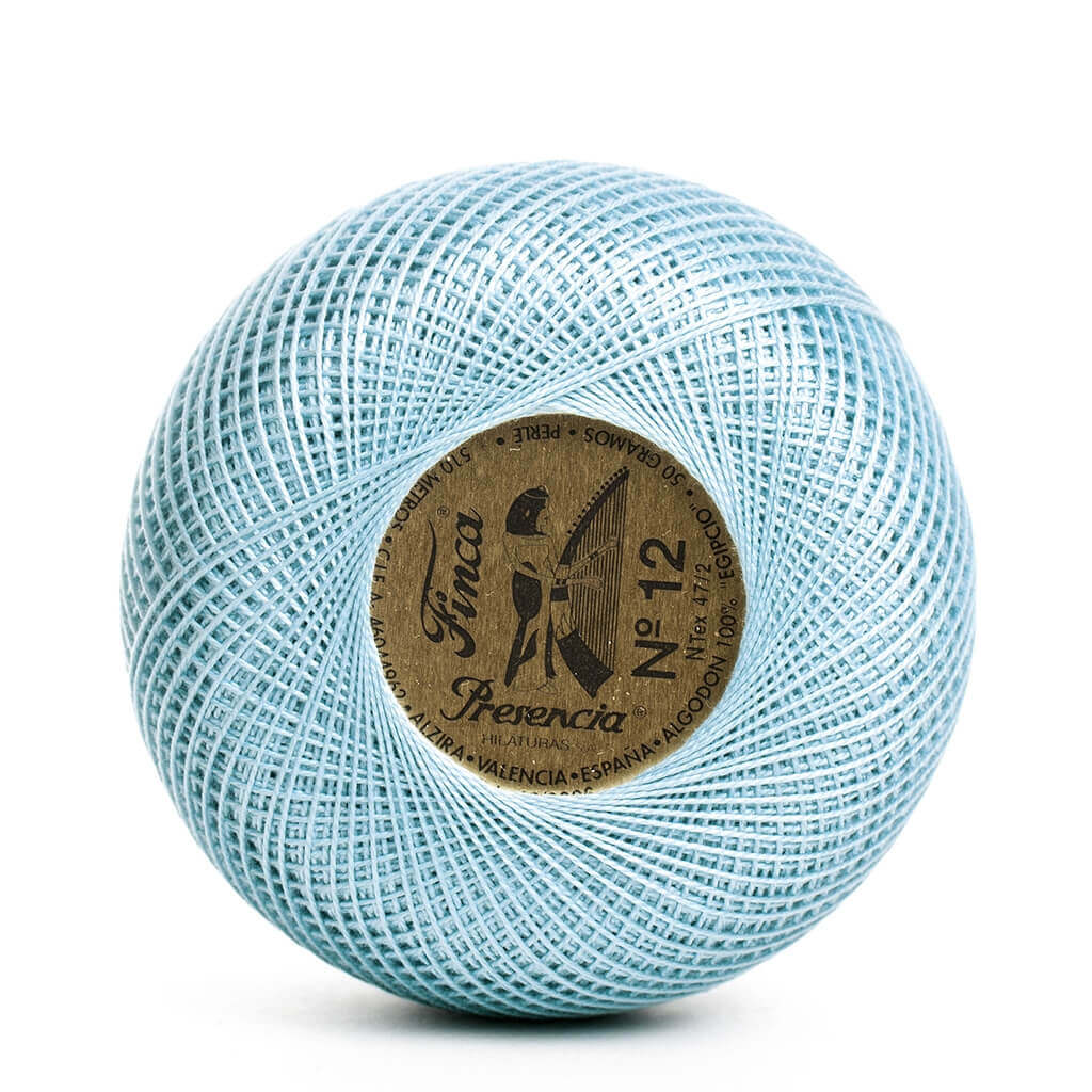 Perlé Finca 100% algodón egipcio nº8 colores fríos